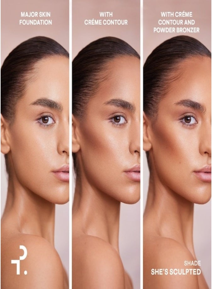 باتريك تا ثنائي كونتور وبرونزر ماجور سكلبت من باتريك تا 15.8 غرام | كريم وبودرة لنحت الوجه من شيز سكلبتد - Image 4